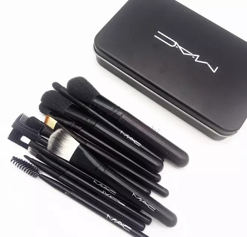 Mac 12pcs makeup brush set - 12pcs,